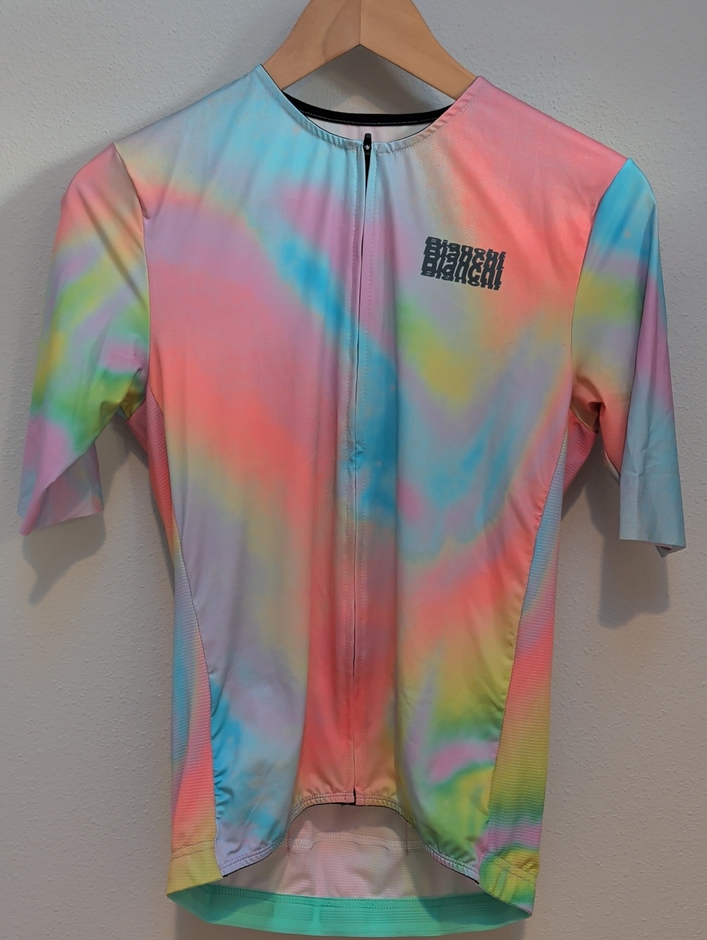 Bianchi Graphic Multi-Color Cycling Jersey - Unisex